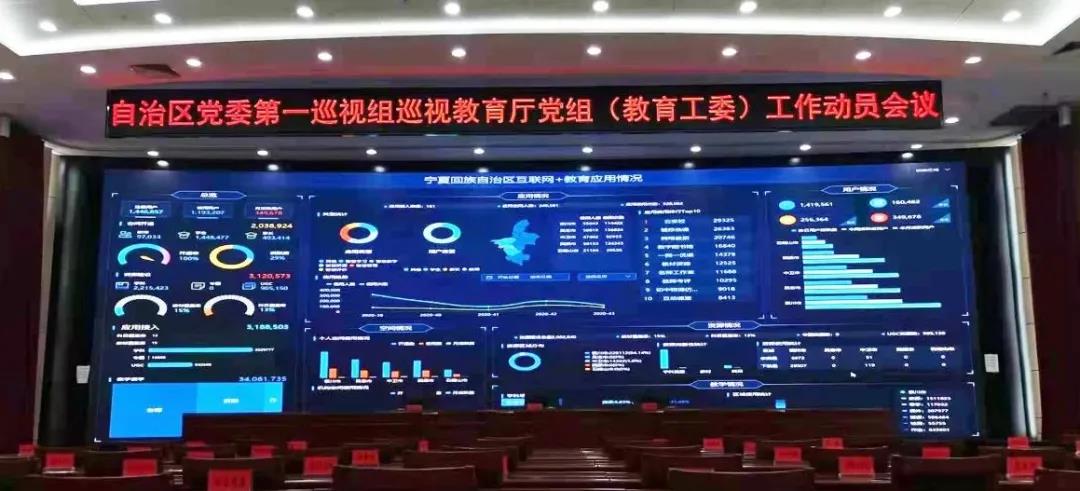 寧夏教育信息化管理中心洲明大屏